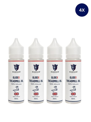 Treadmill belt lubricant - 4x,