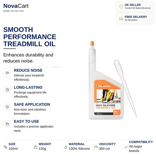 Treadmill oil 100 silicone - 100%,